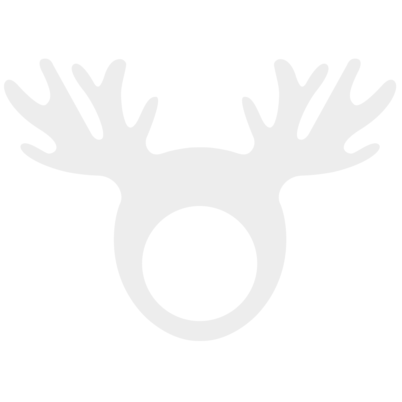Reindeer Antlers Large Pullover 48