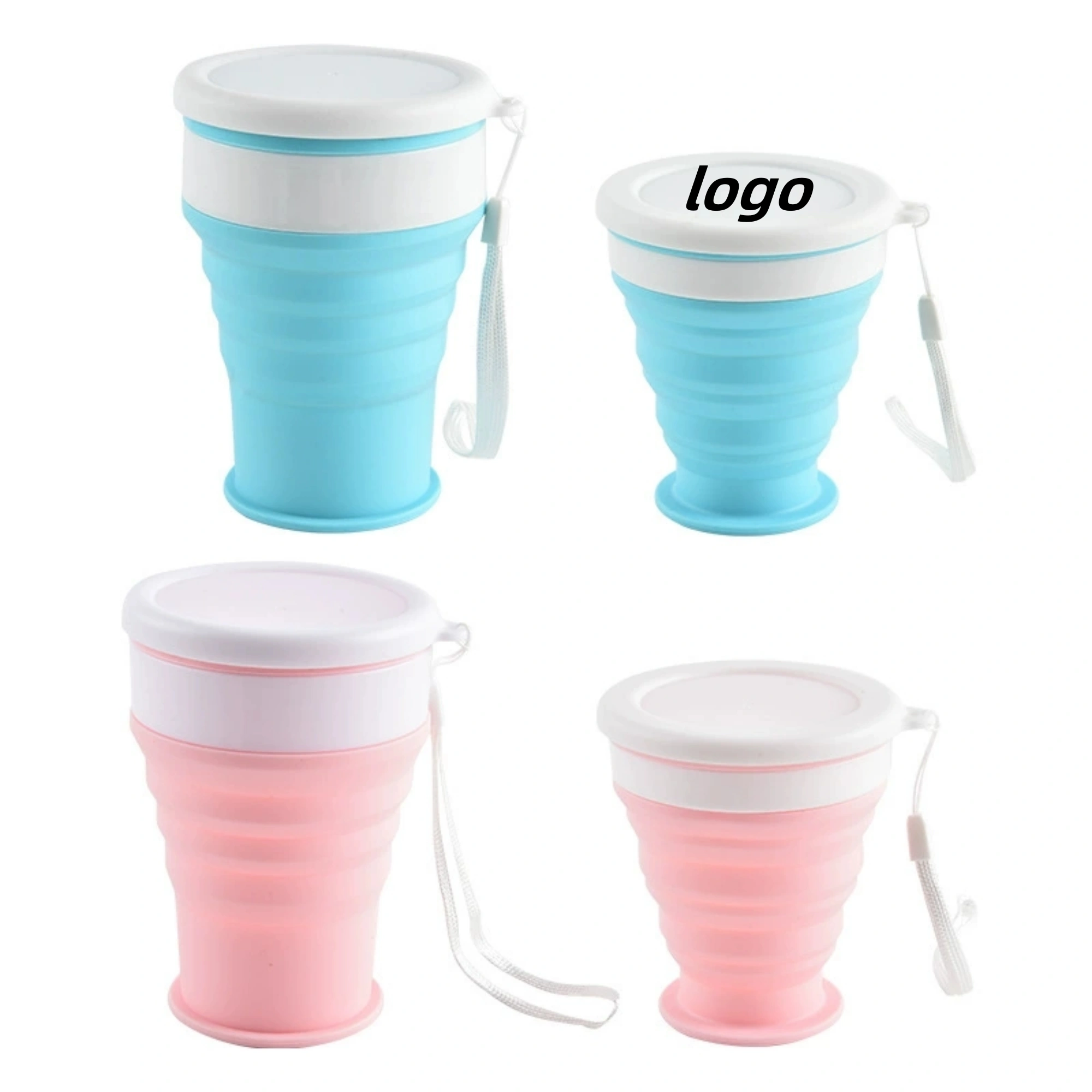 Silicone Travel Folding Water cup 4