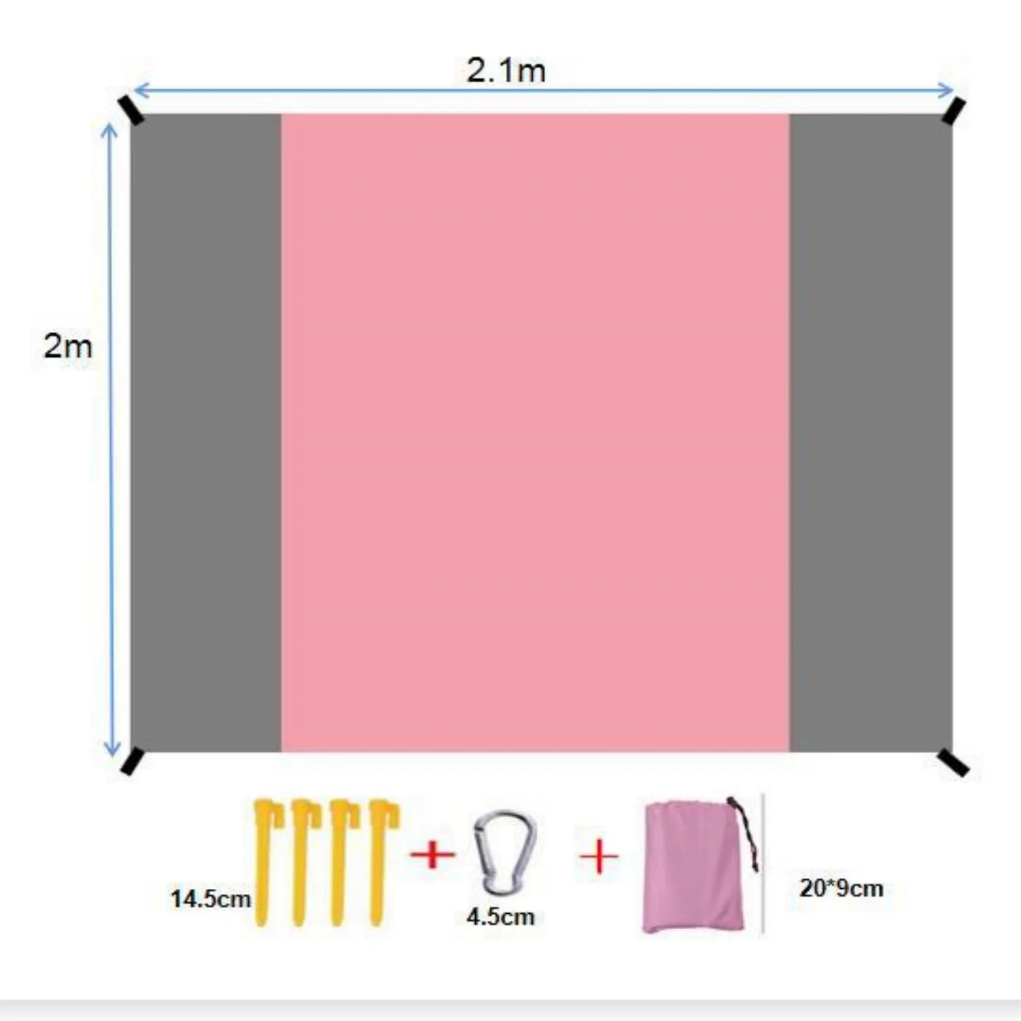 Sandfree Beach Mat Picnic Blanket 24
