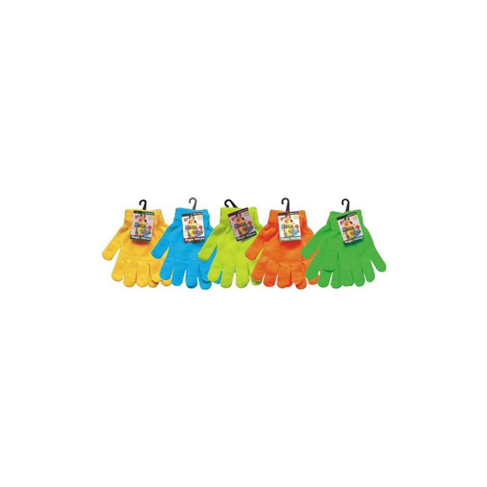 Bulk Magic Gloves Assorted Neon 3