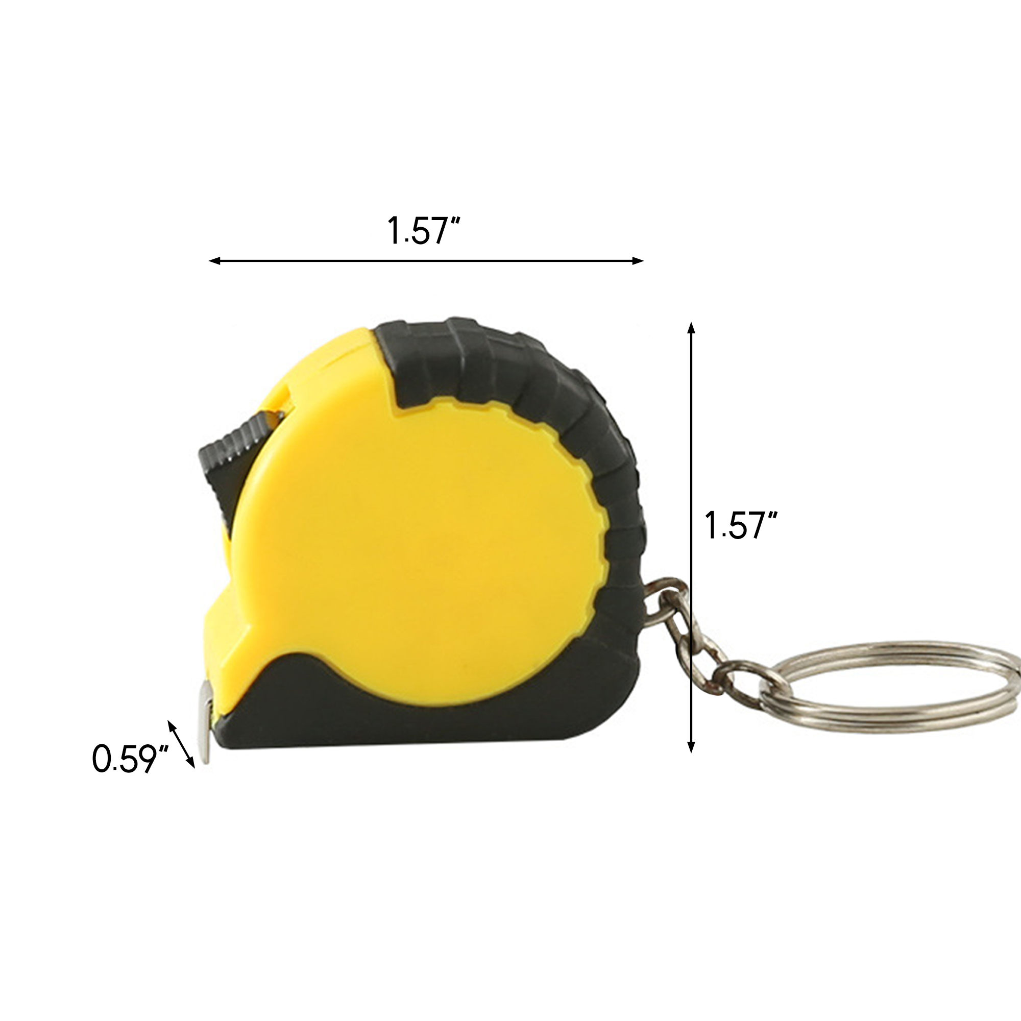 Portable Mini Tape Measure Keychains 4