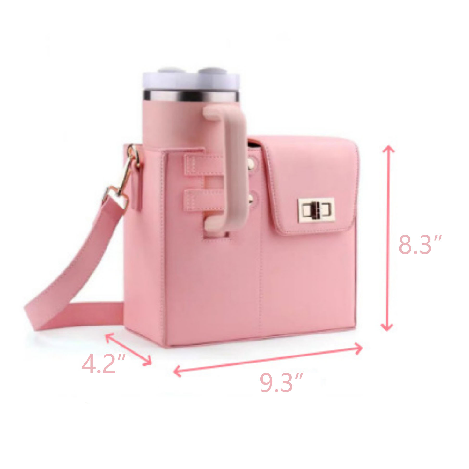 Tumbler Holder Crossbody Bag 21