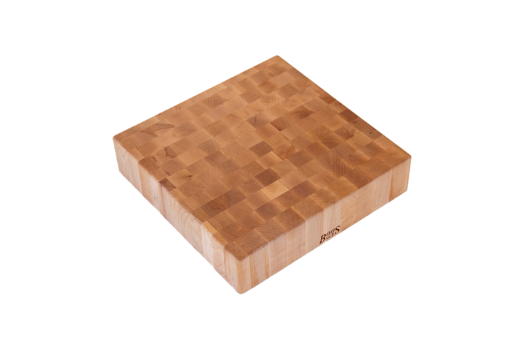John Boos Maple Square 4-in Non-Reversible Chopping Block 4