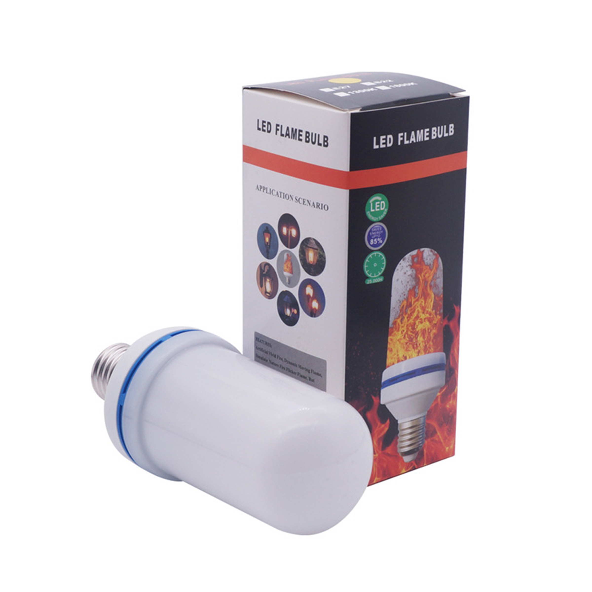 LED Flickering Flame Bulb ?C Perfect for Festive Decor 9