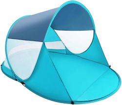 Beach Tent With Sun Shade Shelter