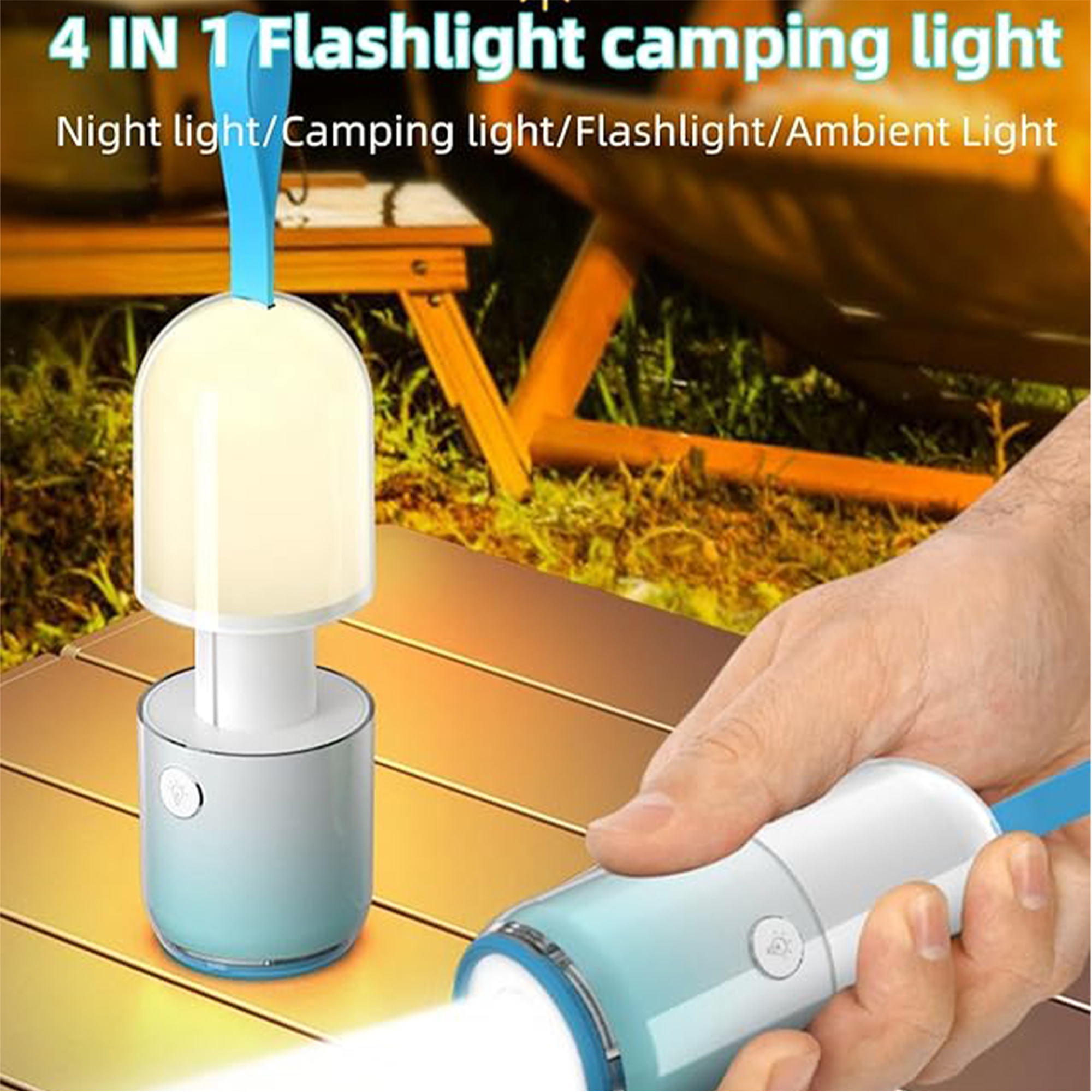 3-Mode Portable Camping Lantern and Night Light 8