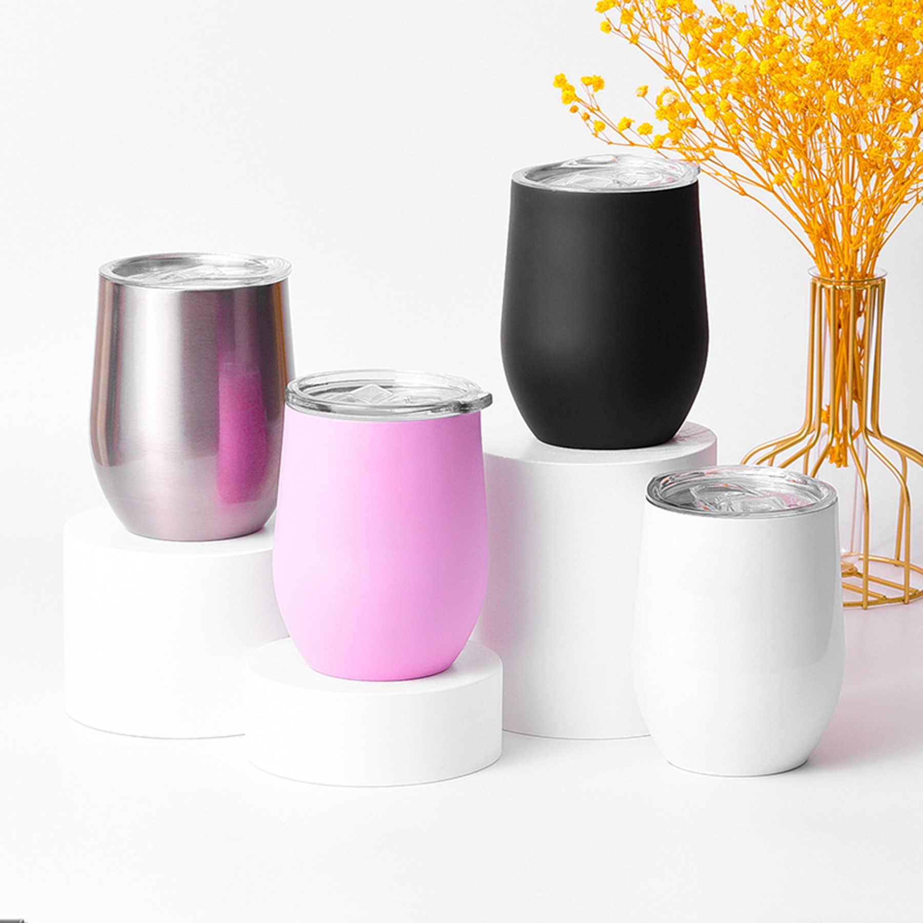 Metal Steel Water Tumblers