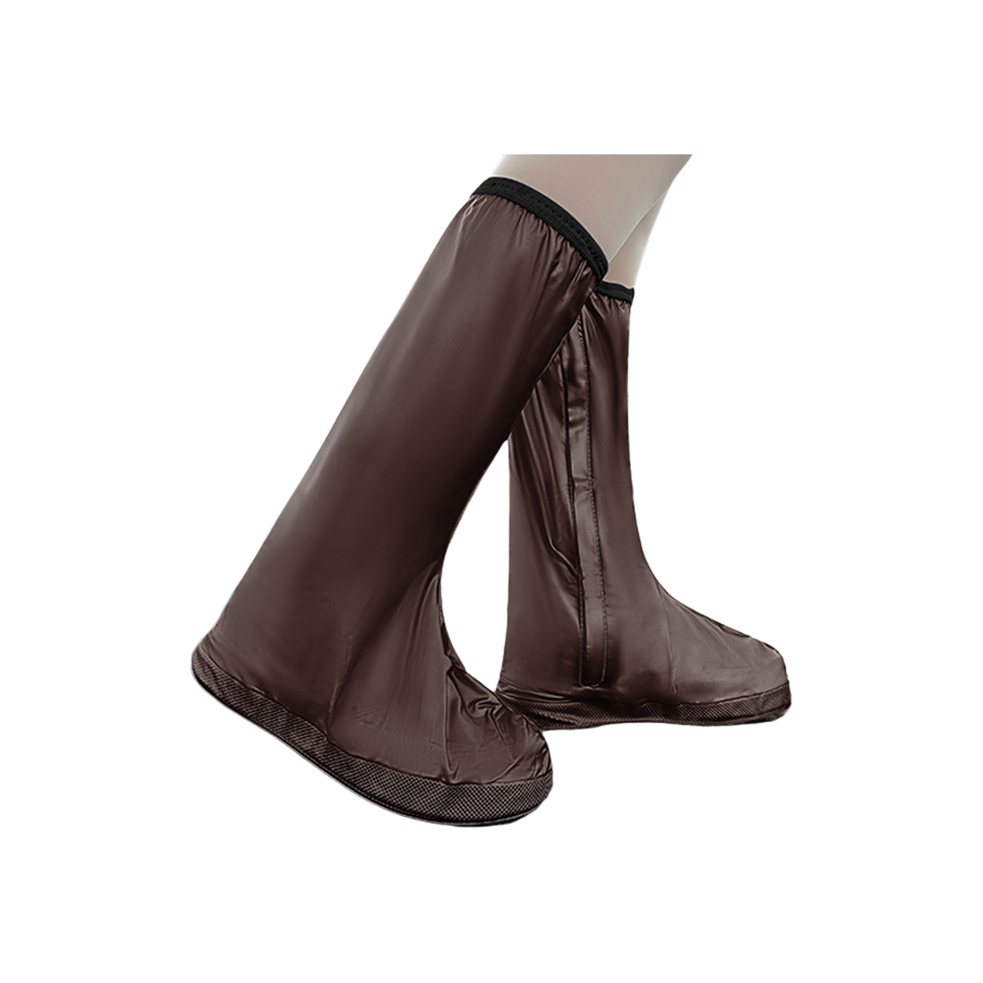PVC High-Cut Waterproof Non-Slip Rain Shoe Covers 6