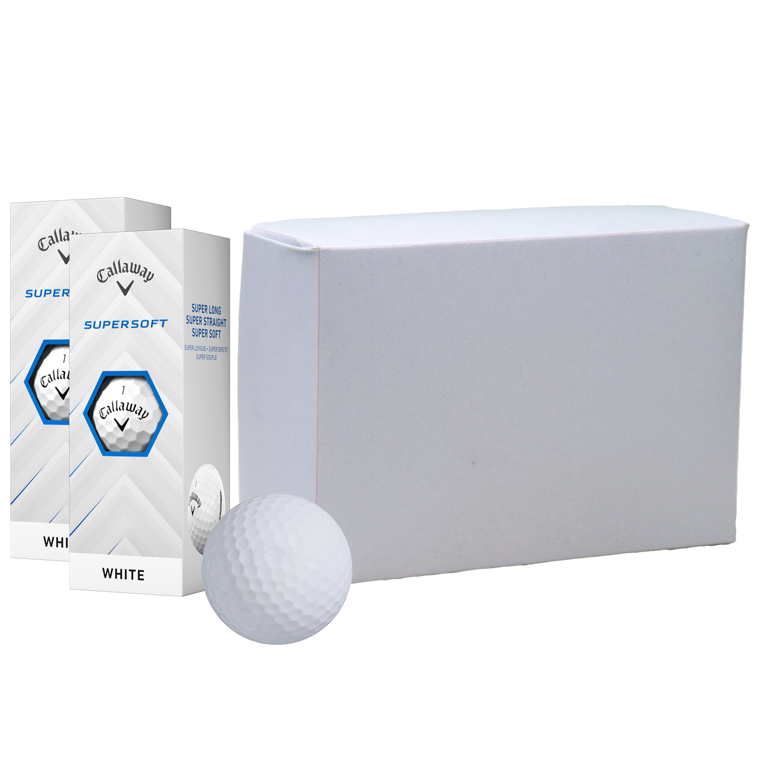 Callaway Supersoft Golf Balls in Custom Half Dozen Box 7