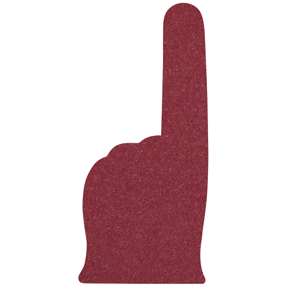 18" Classic #1 Foam Finger 50