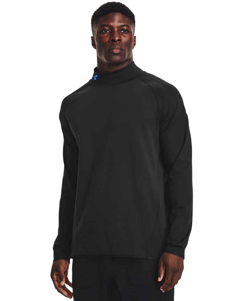 Men's UA RUSH Warm-Up Mock, custom hoodie or sweatshirt with logo imprint 8