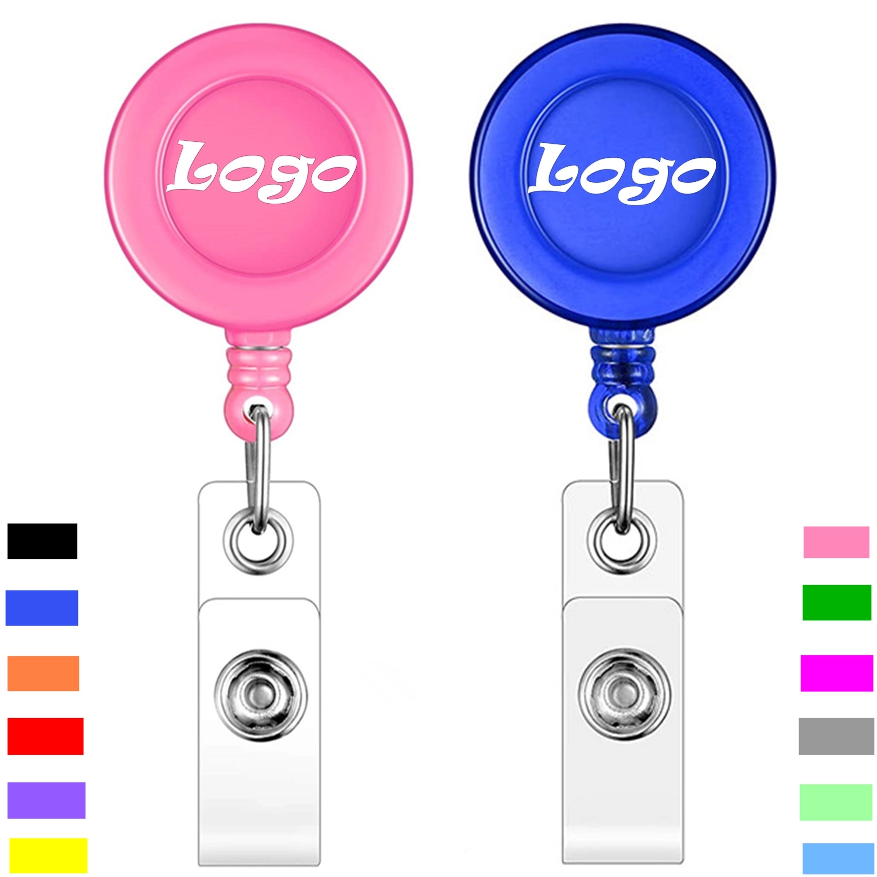 Retractable Badge Clip