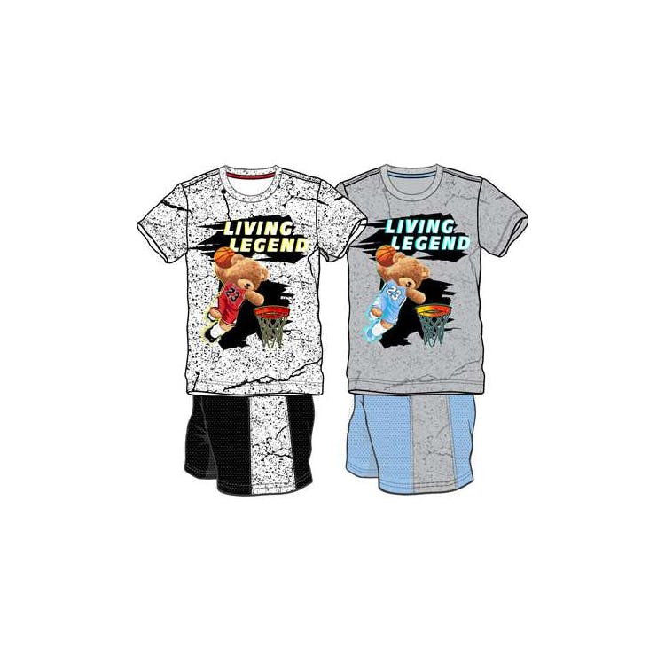 Boys 2-Piece Knit Short Sets - Size 12-24M Assorted 3