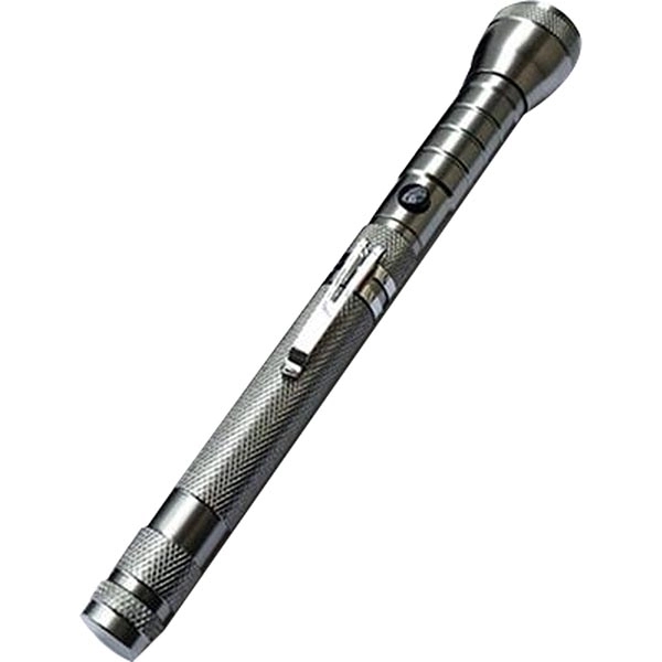 Magnetic 3 LED Telescopic Flashlight