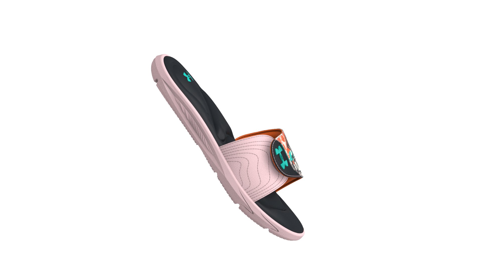 UA Ignite VI Graphic Strap Women's Slides 10