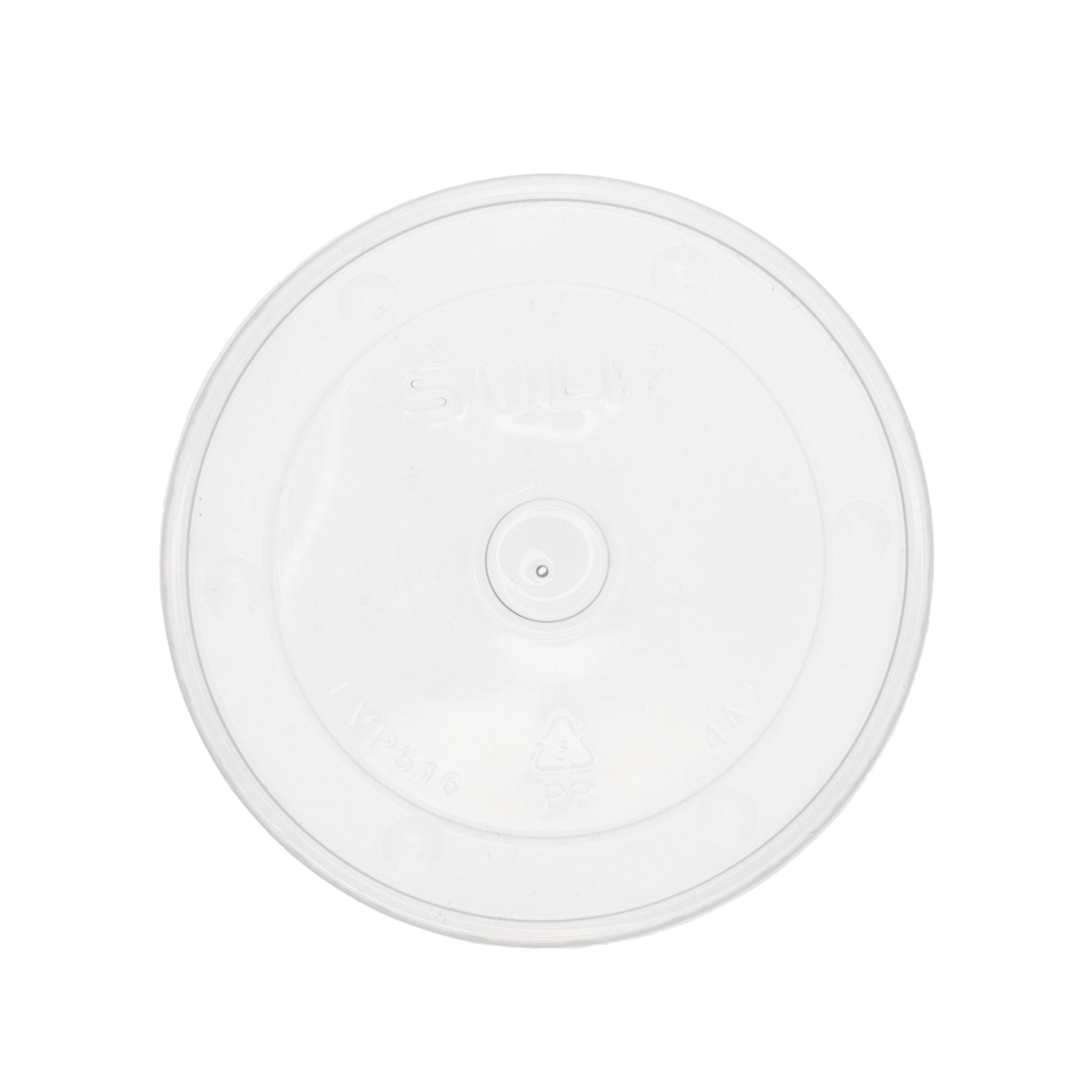 16 oz Food Container Paper Vented Lid Clear 4