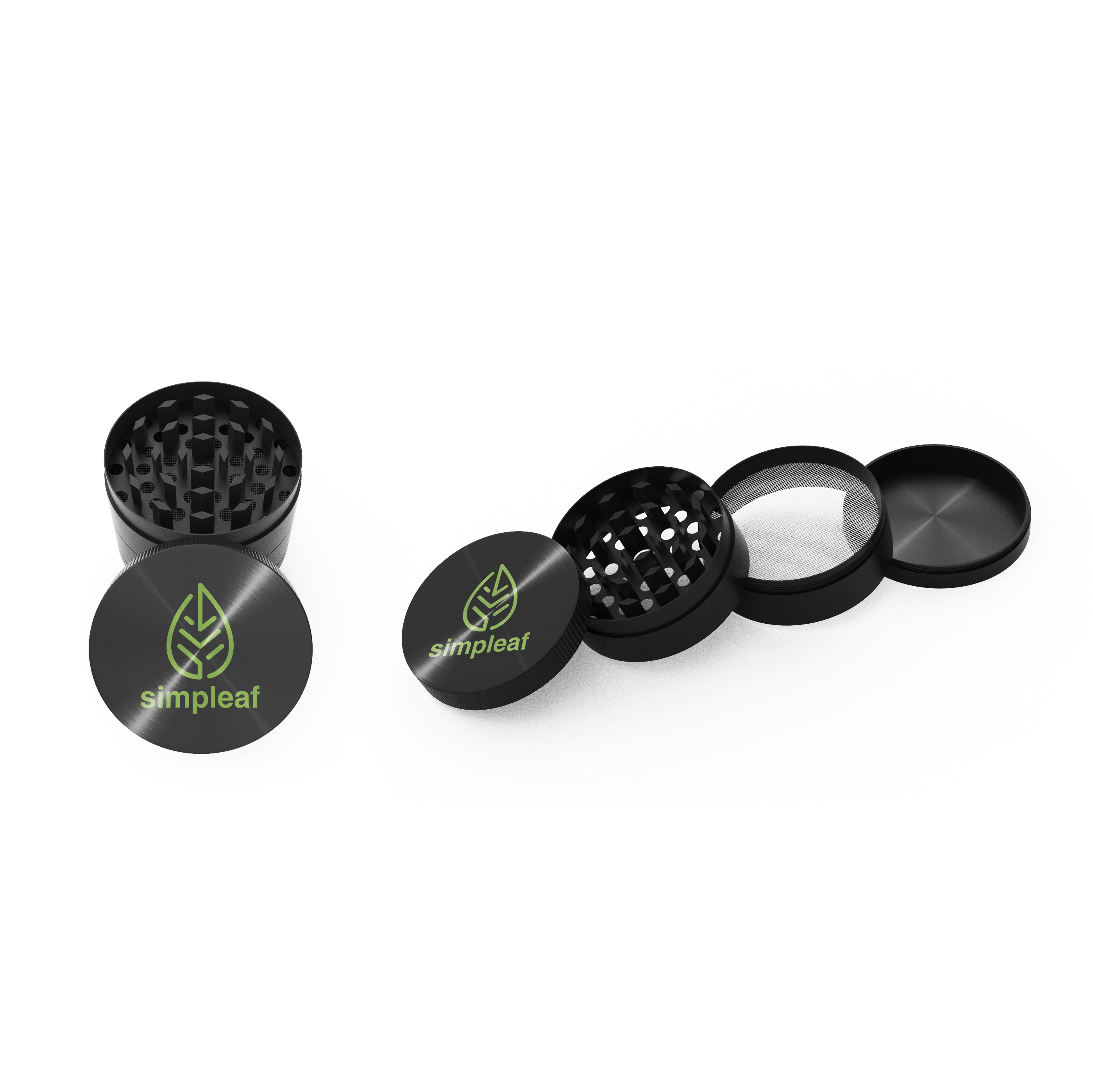 50 mm Custom Metal 4 Piece Grinder 11