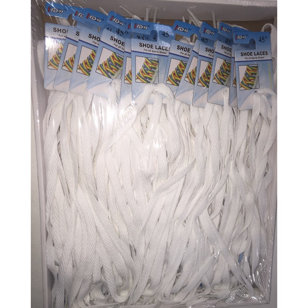 Shoelaces - White 45" 3