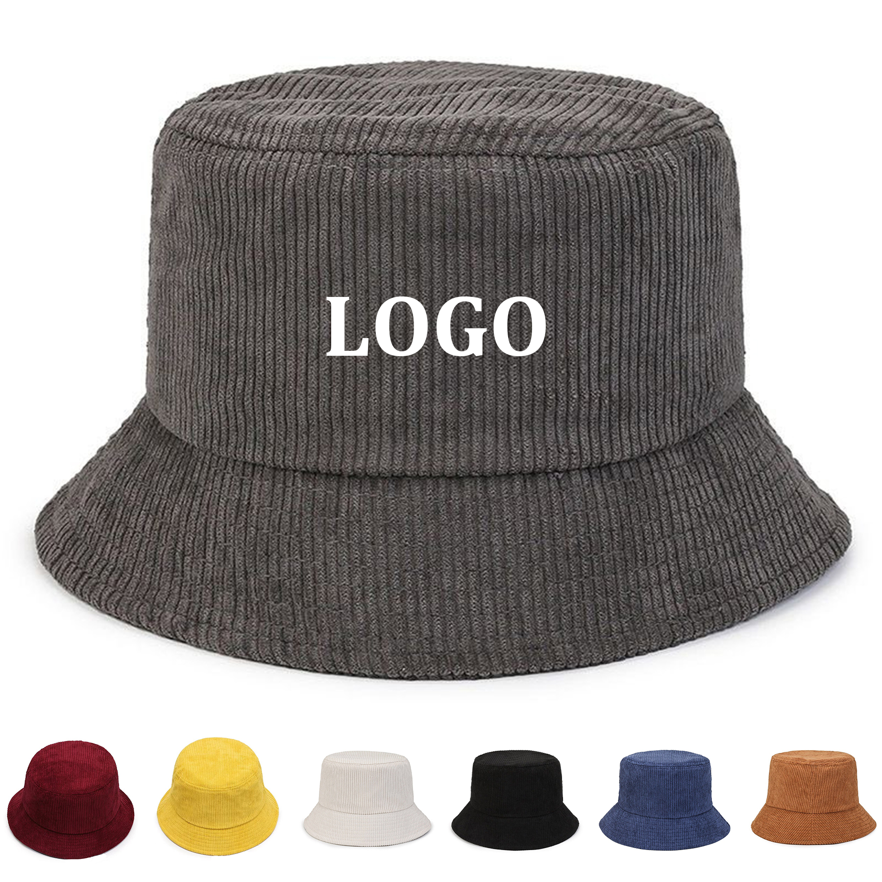 Corduroy Bucket Hat 1
