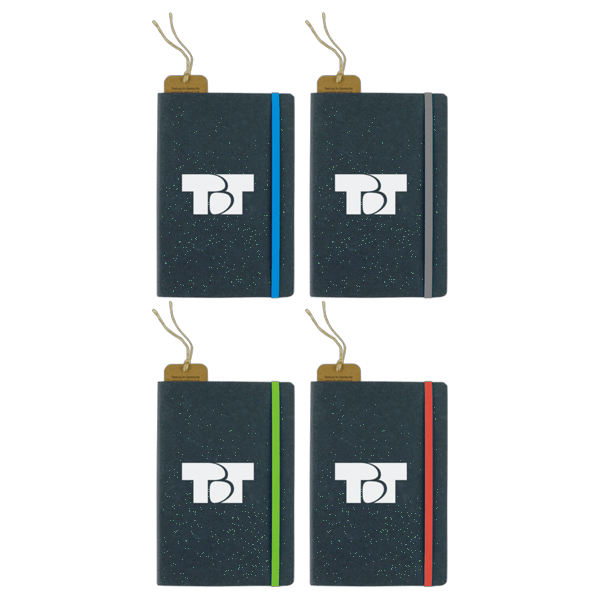 Recycled Bonded Leather Softcover Notebook