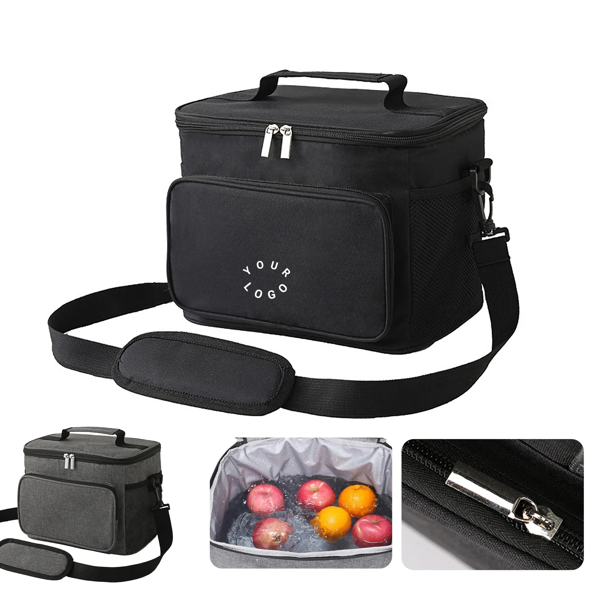 Durable Lunch Bag with Heat Pressed Lining