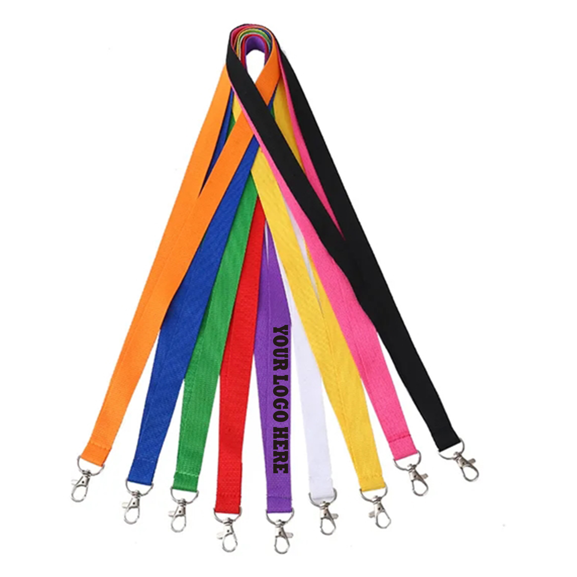 Versatile Full Color 3/4" Polyester Lanyard