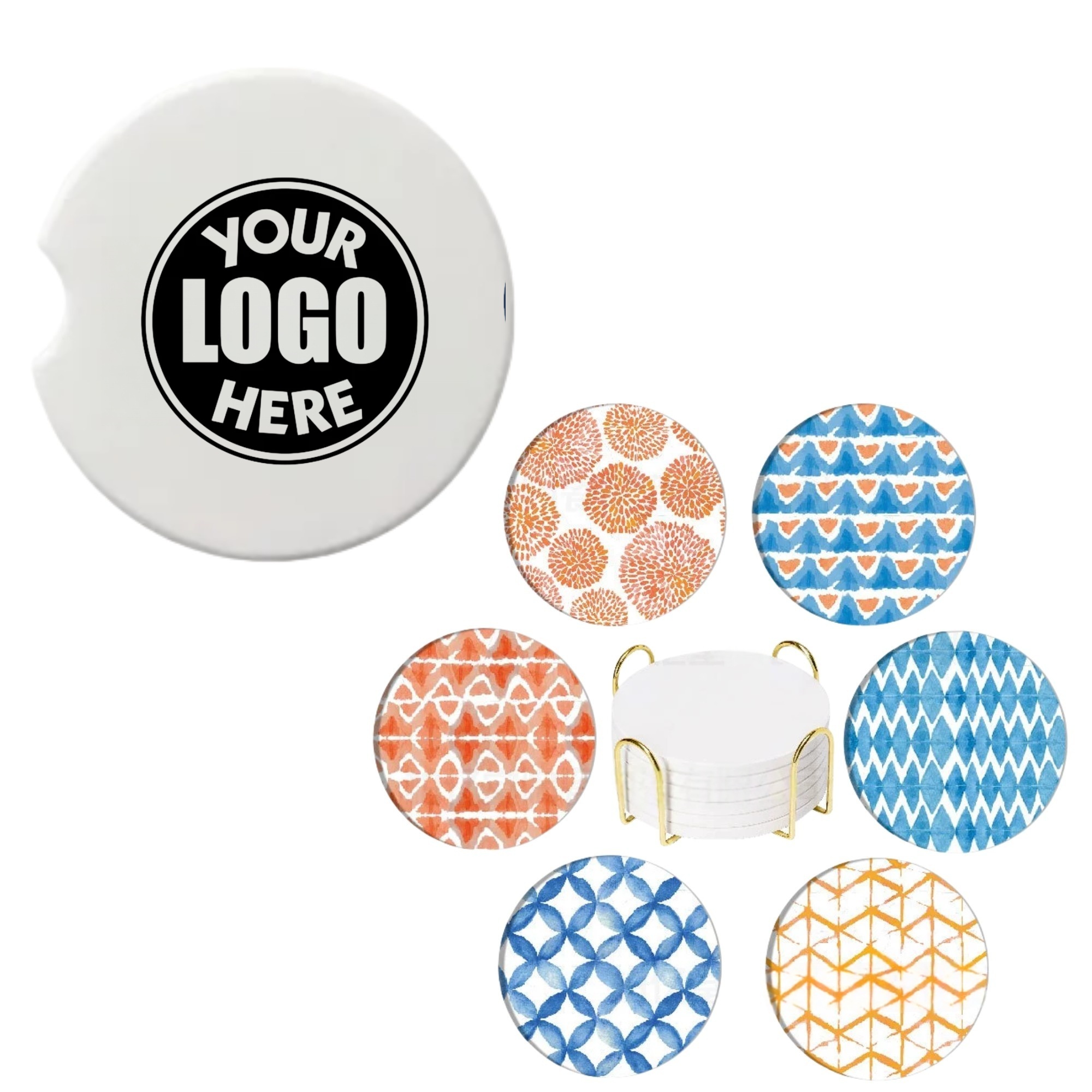Customized Ceramic Drink Coaster