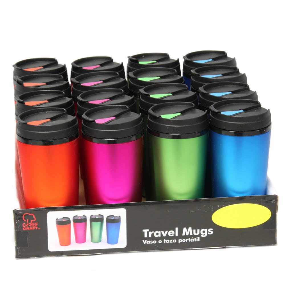 Travel Mugs - 16 oz Assorted 3