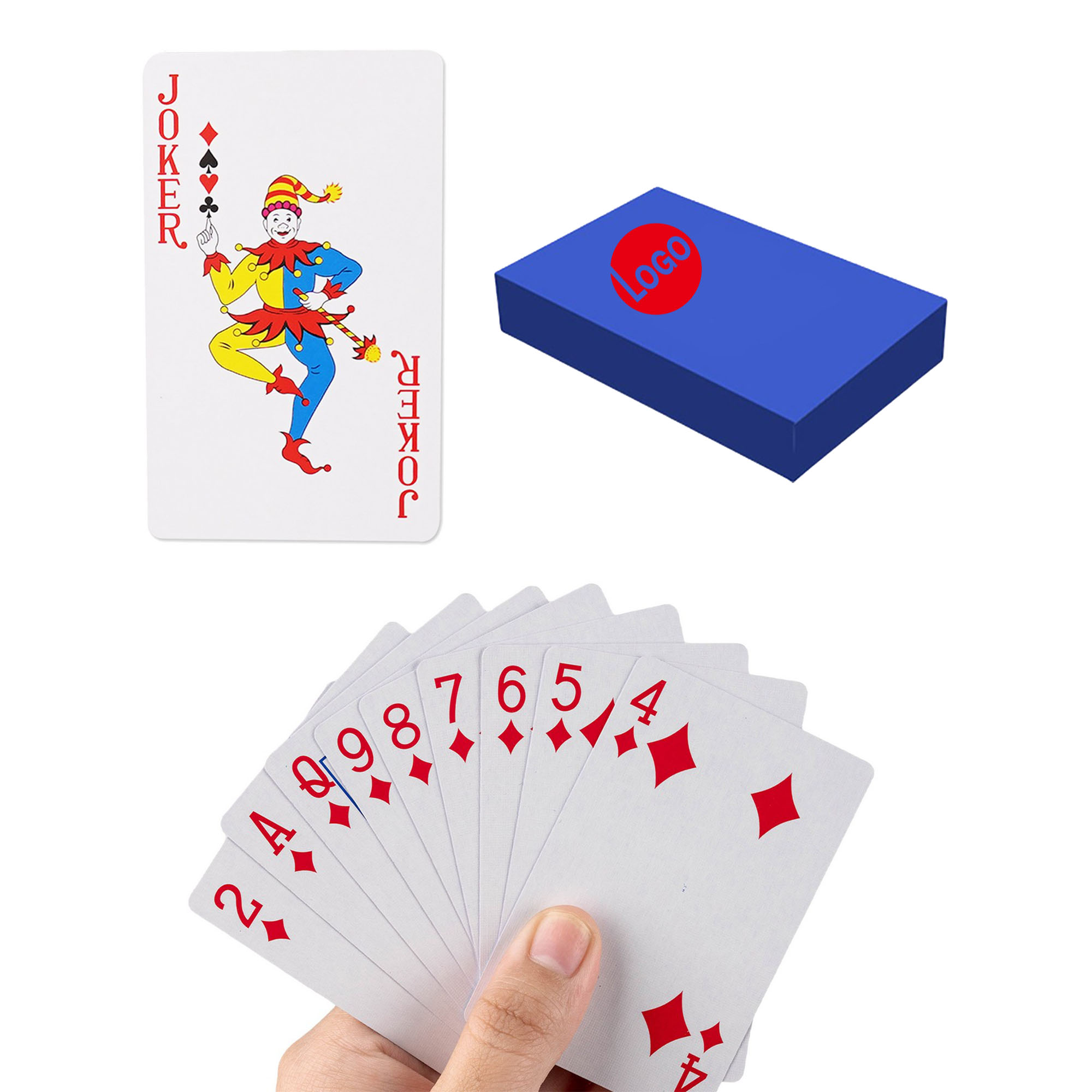 Bridge Size Full Color Printed Playing Cards 3