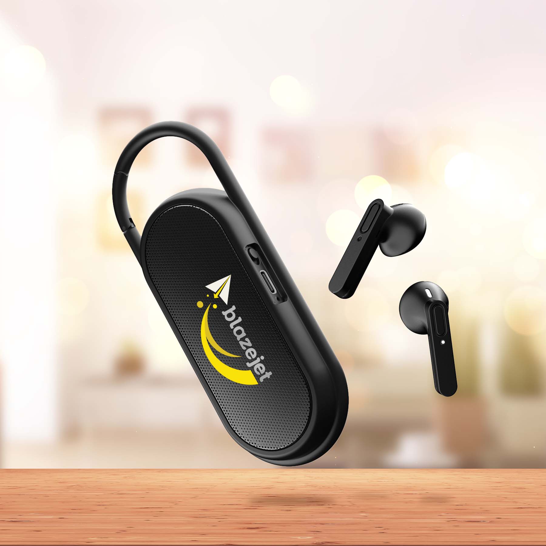 Clip Buddies Wireless Speaker + Earbuds 8