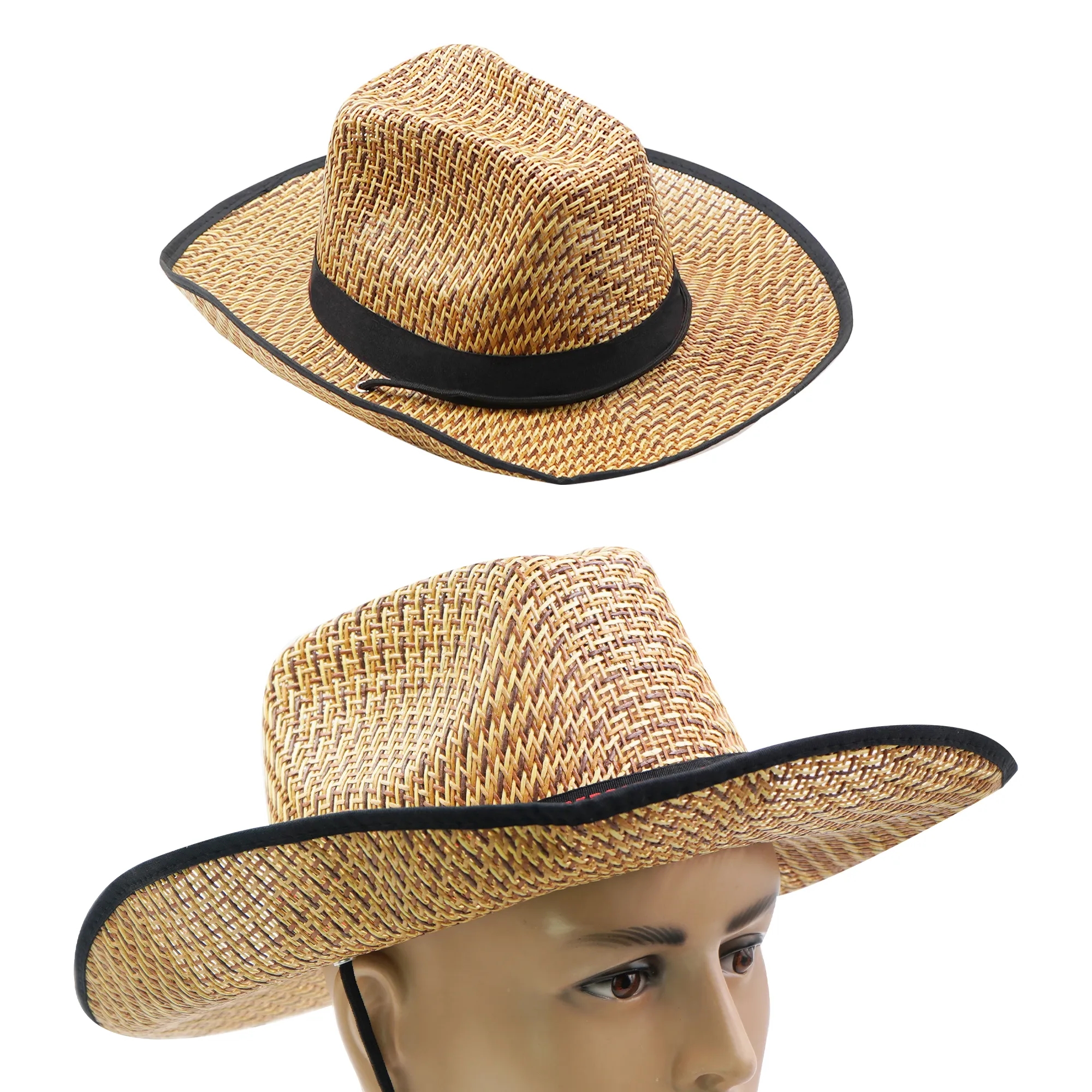 Outdoor Band Cowboy Straw Hat 9