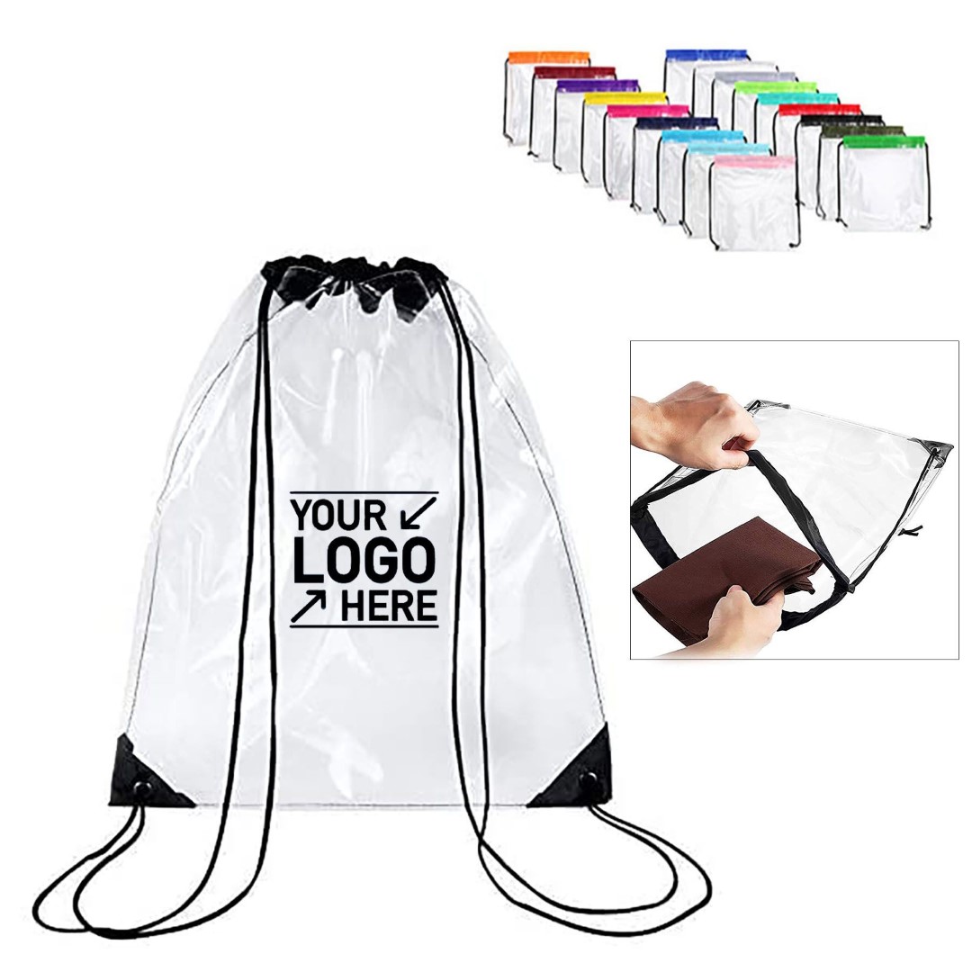 Clear Drawstring Backpack