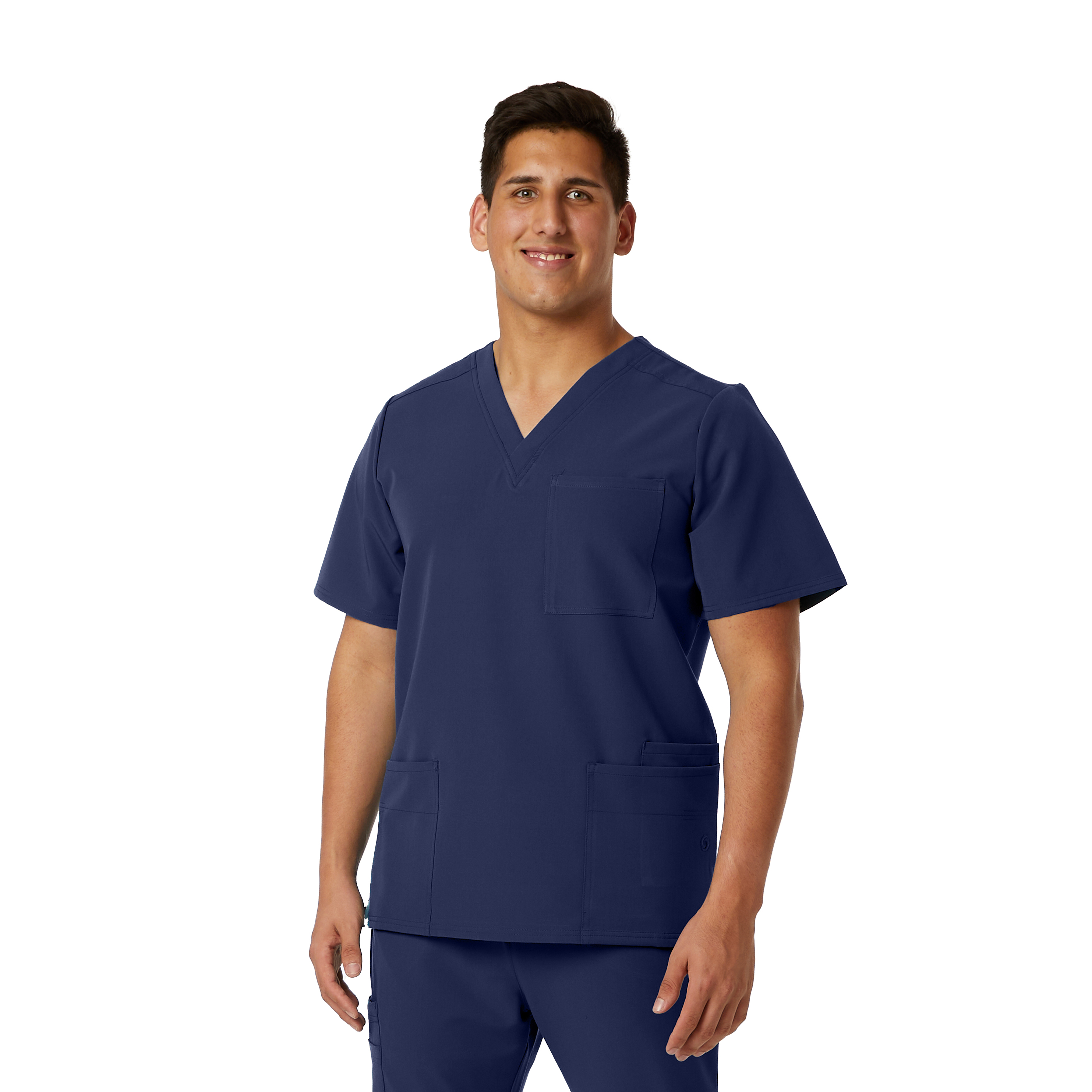 Spectrum's Mens WYND Multi-Pocket Scrub Top 13