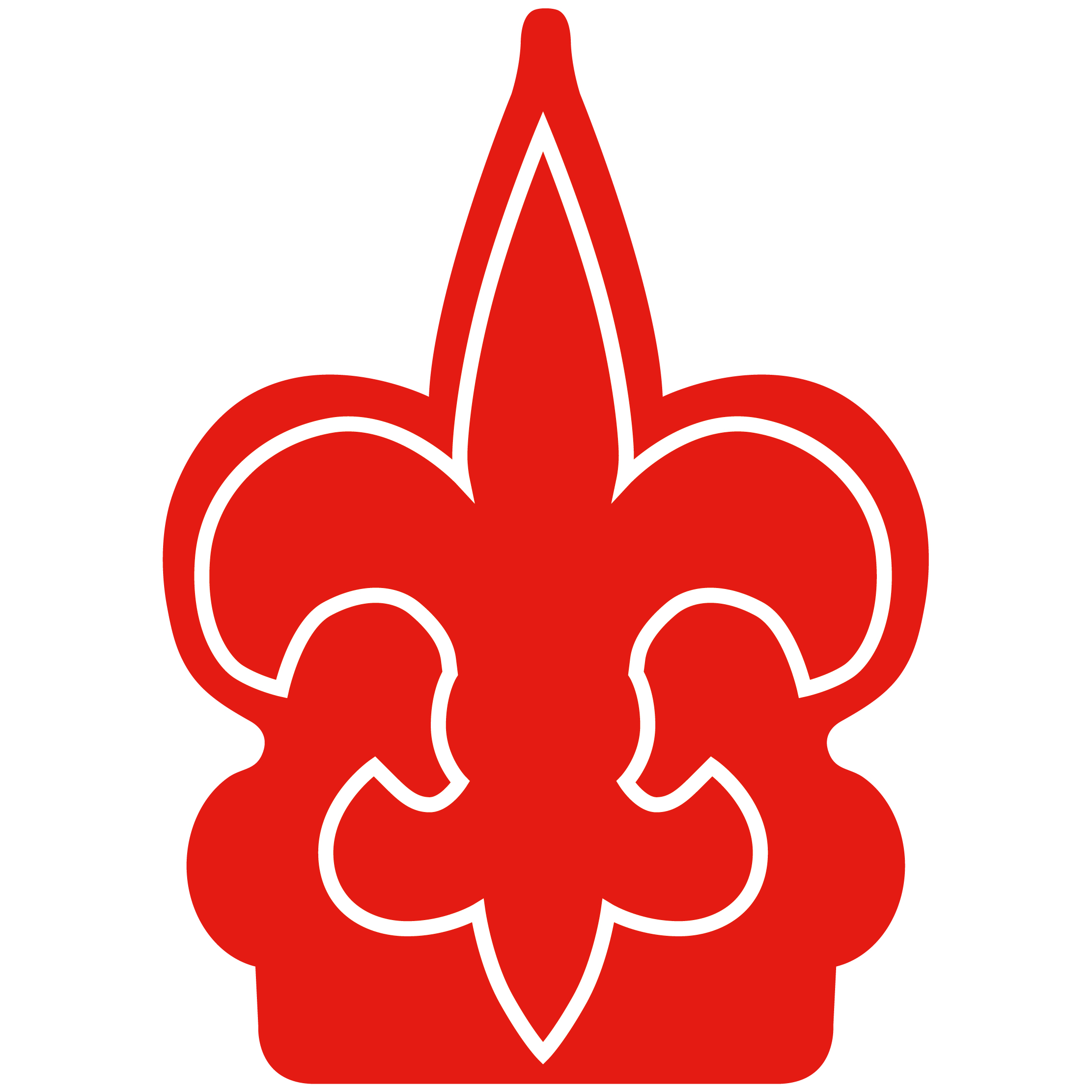 Fleur de Lys Mitt 44