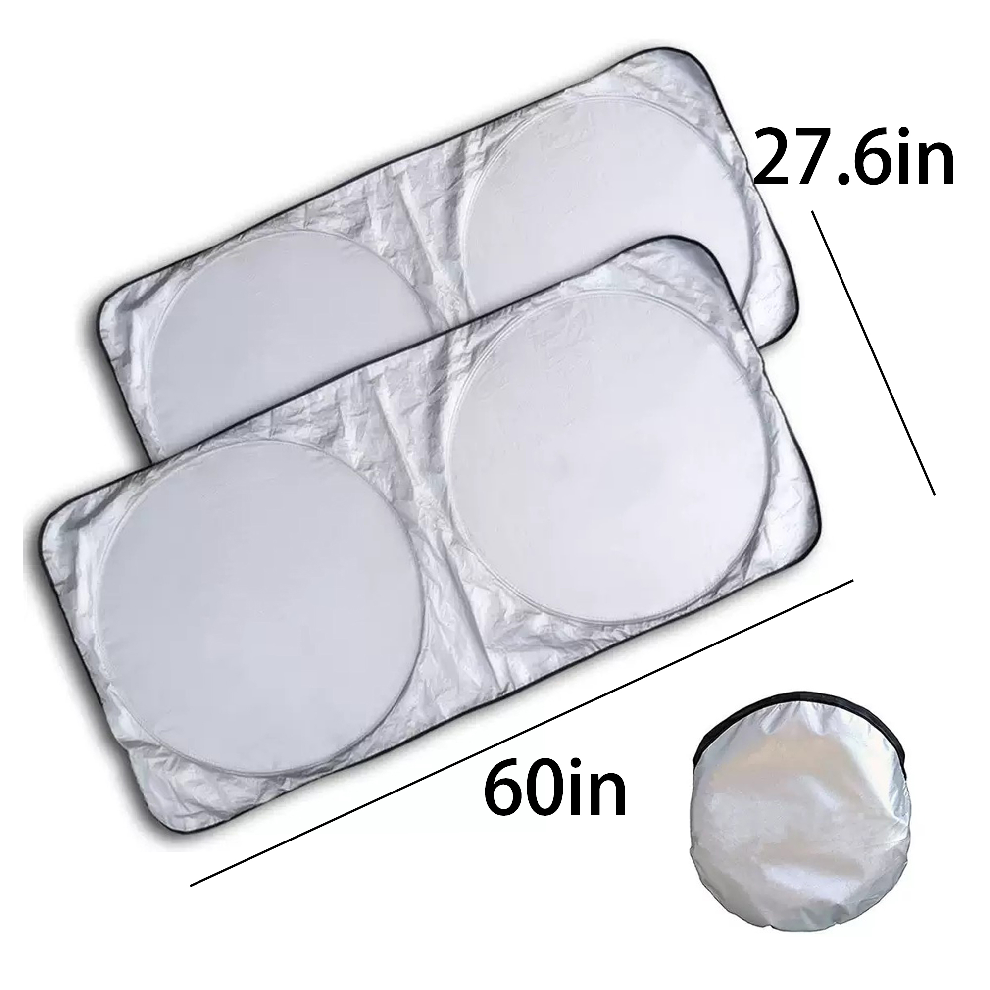 Foldable Dual-Ring Car Sunshade 8