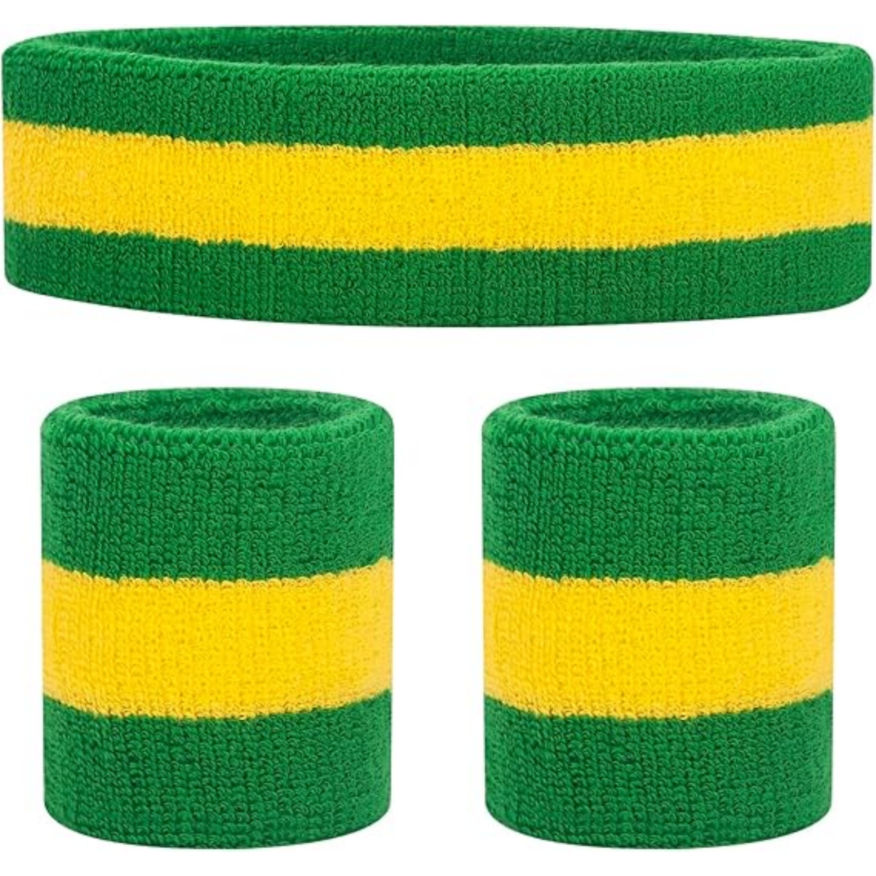 Sweatbands Exercise Eadband Wristband Set 66