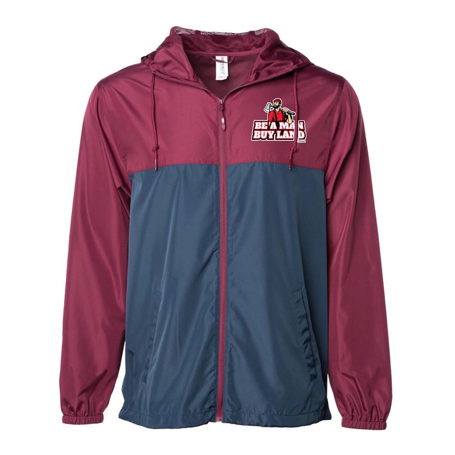 INDEPENDENT TRADING CO. LIGHTWEIGHT WINDBREAKER JACKET 1