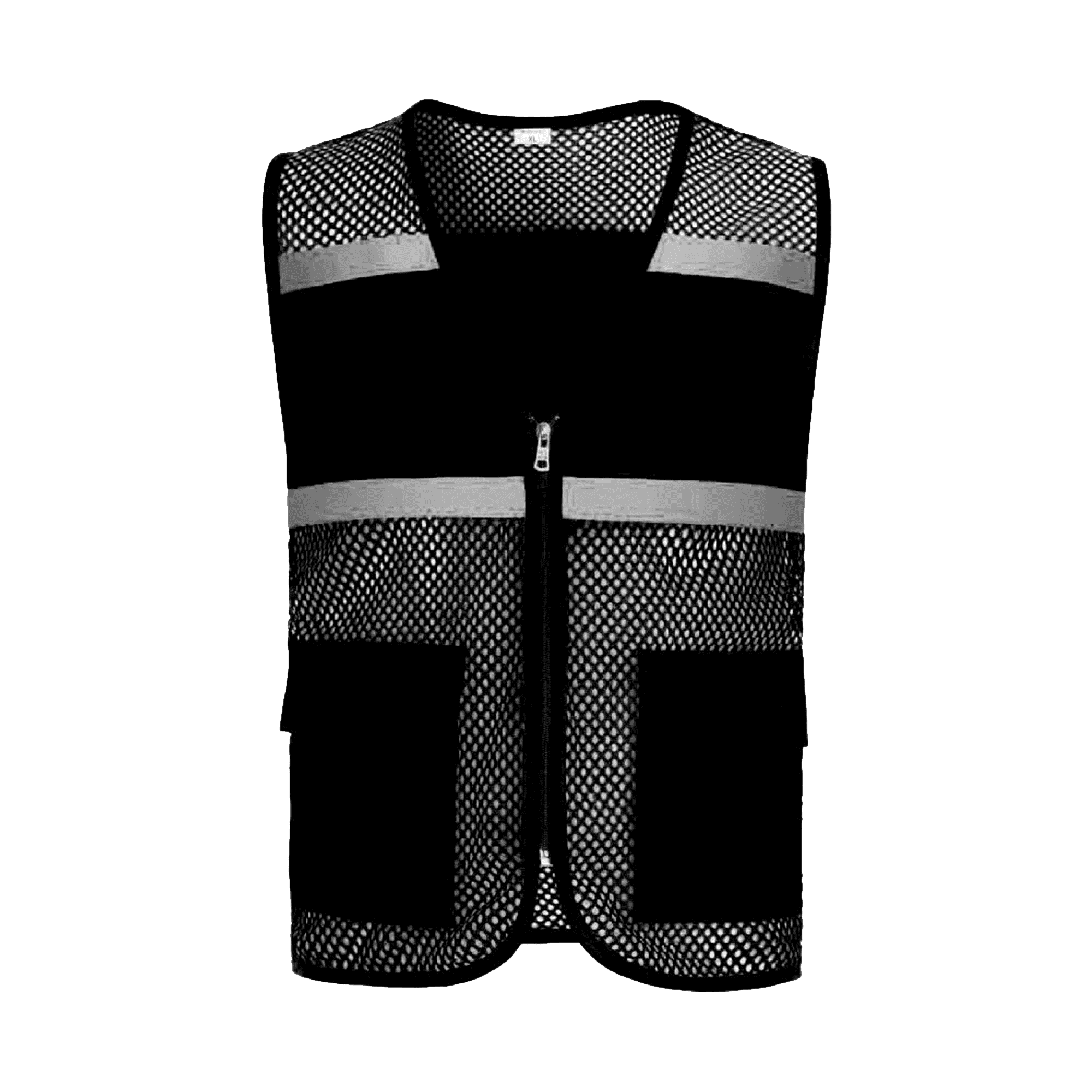 Pockets and Zipper Reflective Safety Vest 26