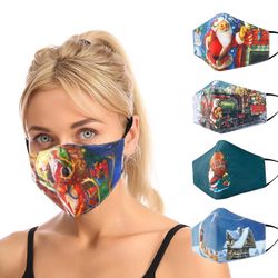 Christmas 3-layer Cotton Mask
