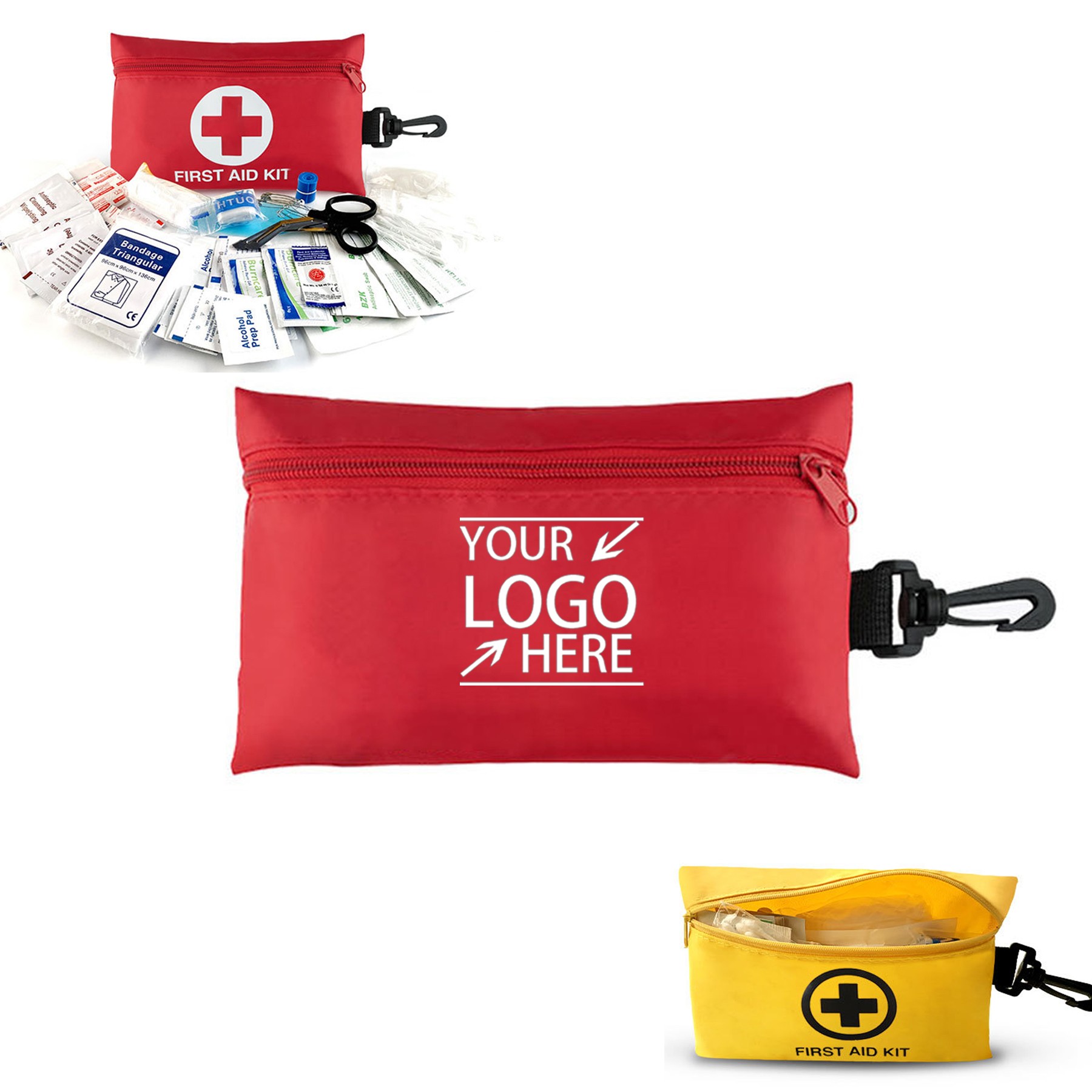 108 Pieces Portable First Aid Kit