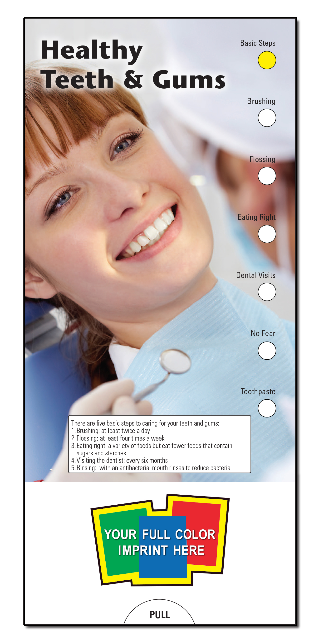 SLIDE CHART - Healthy Teeth & Gums Slide Chart