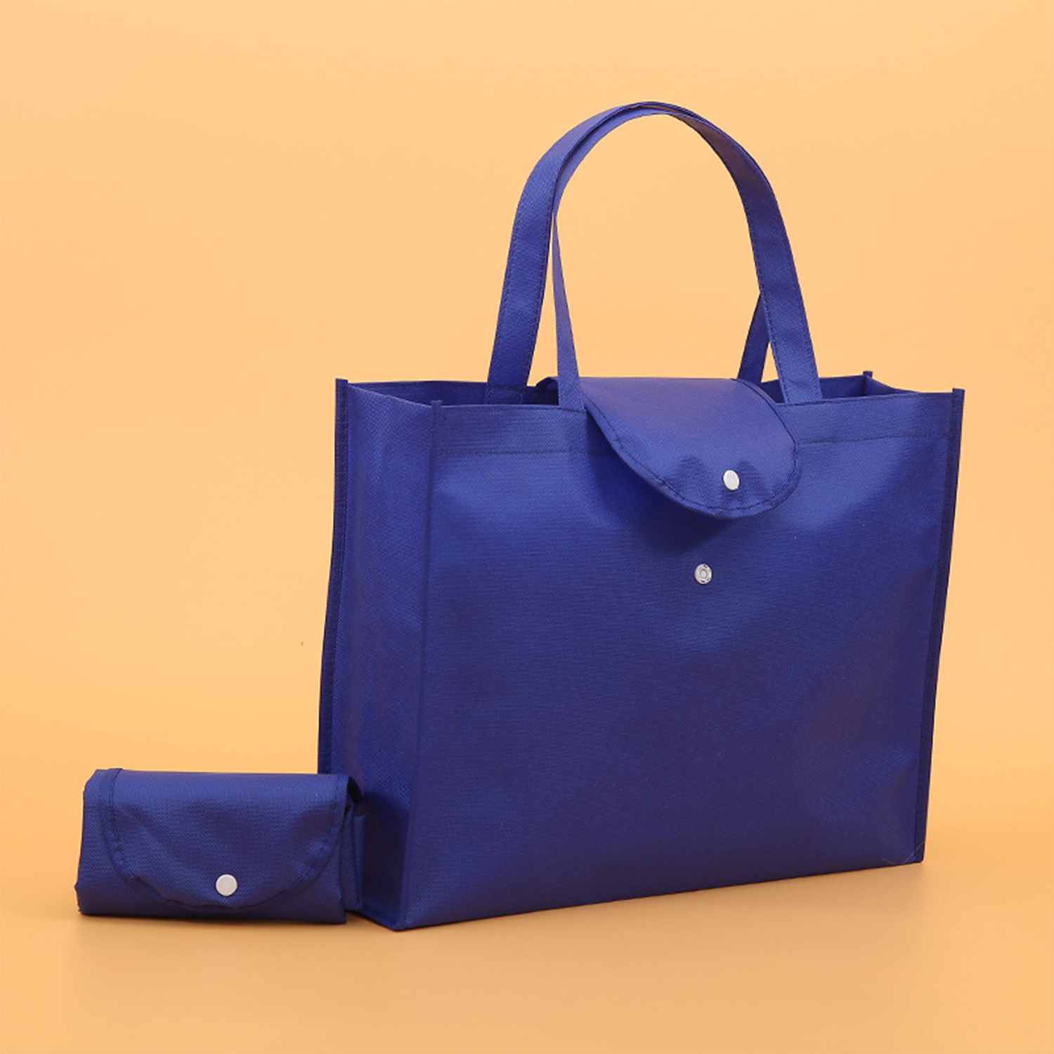 Collapsible Woven Tote Bag