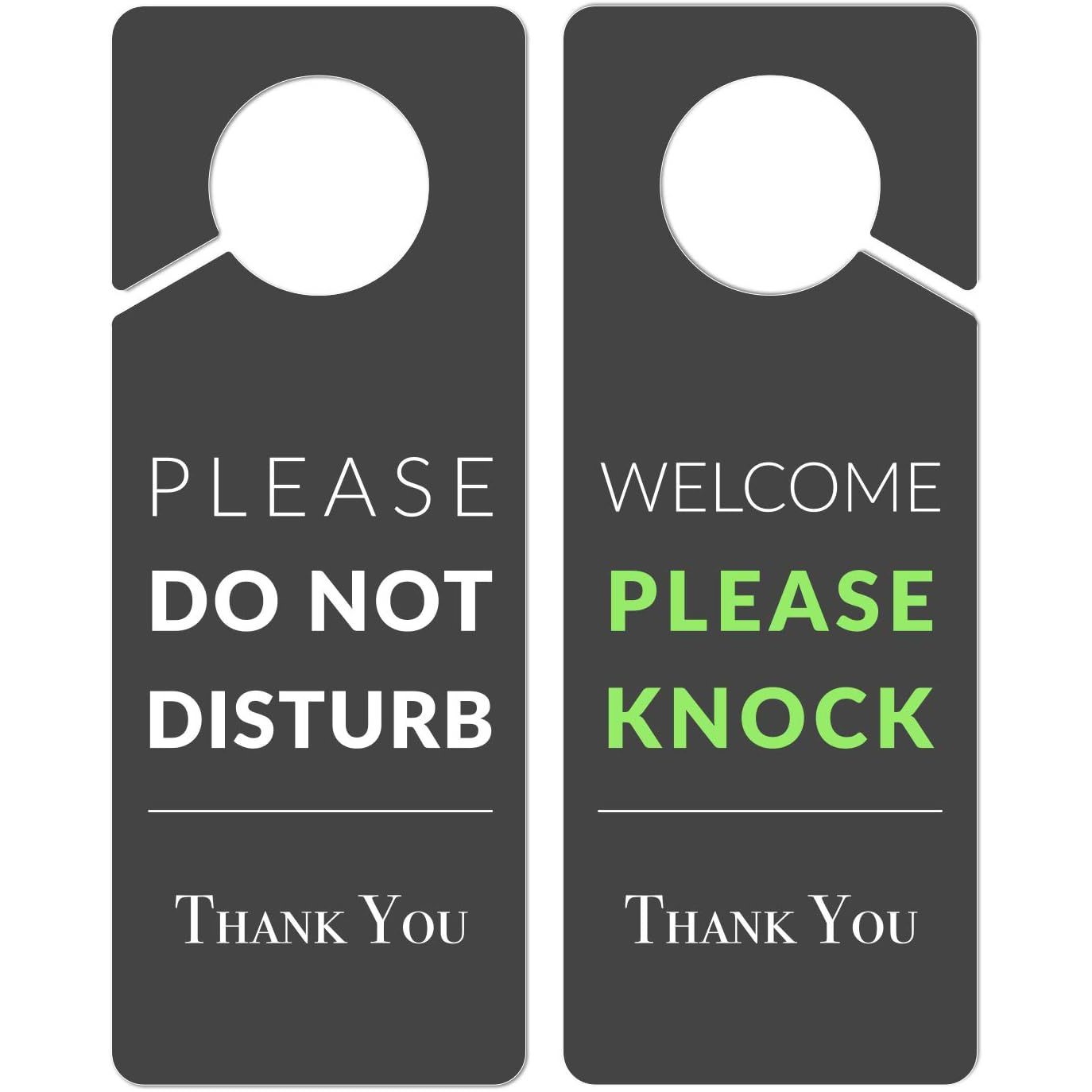 Custom Pvc Door Hanger with a Slit