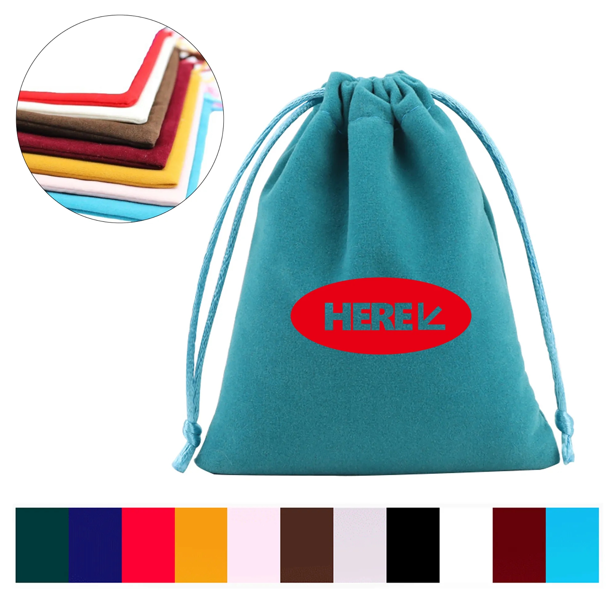 Velvet Drawstring Pouch