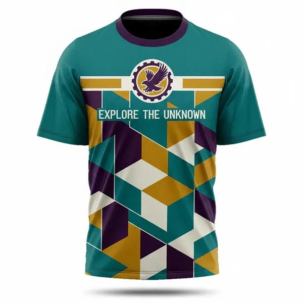 Jacquard 160G Performance Short Sleeve T-Shirt (Sublimated)