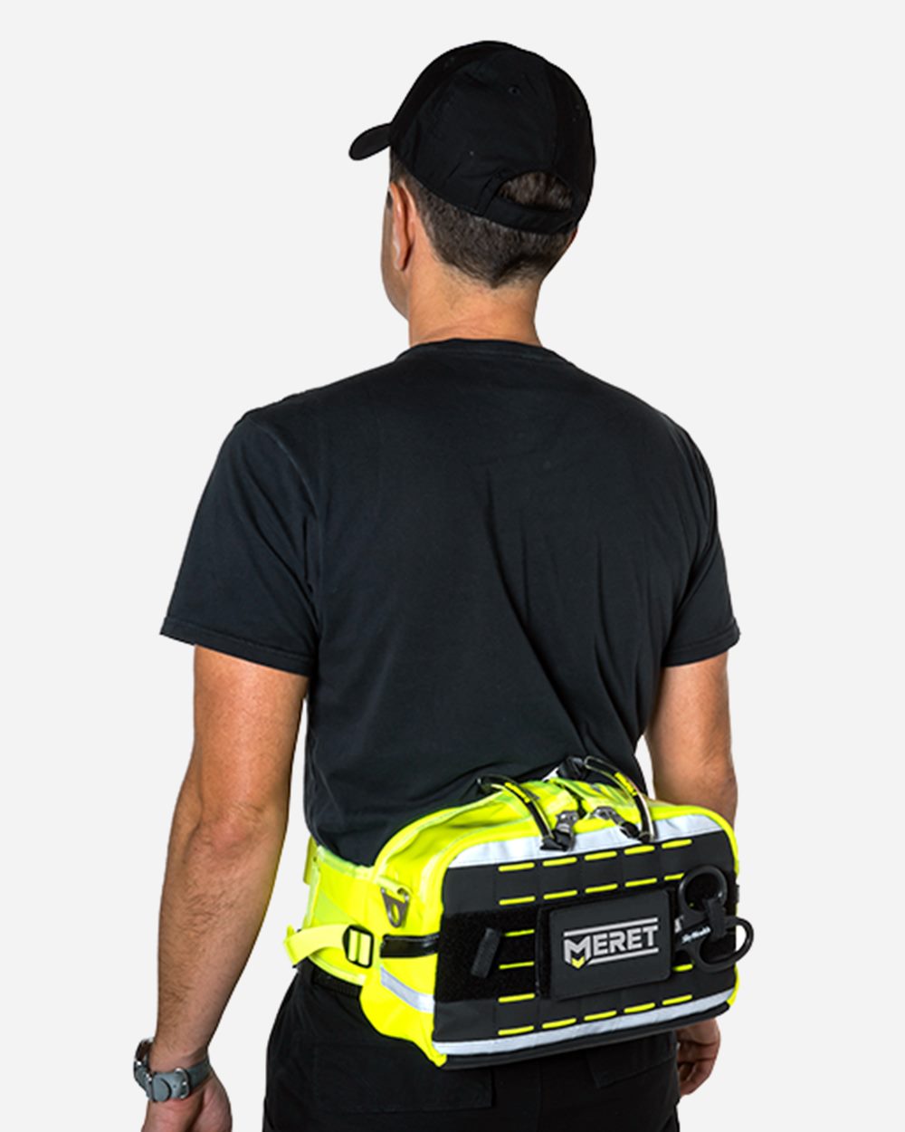 FIRST-IN PRO X High Viz Yellow Waist Pack - M8110HV