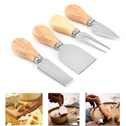 4pcs Cheese Knives and Folk Tool Set