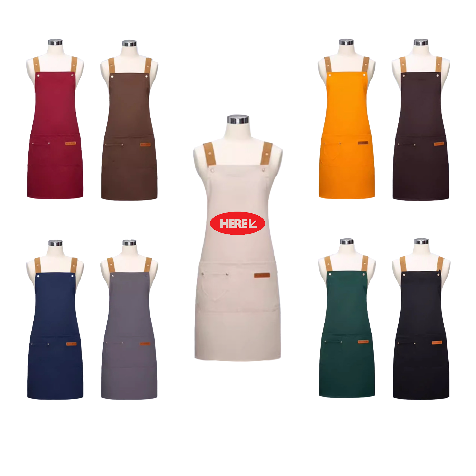 Customizable Minimalist Waterproof Apron