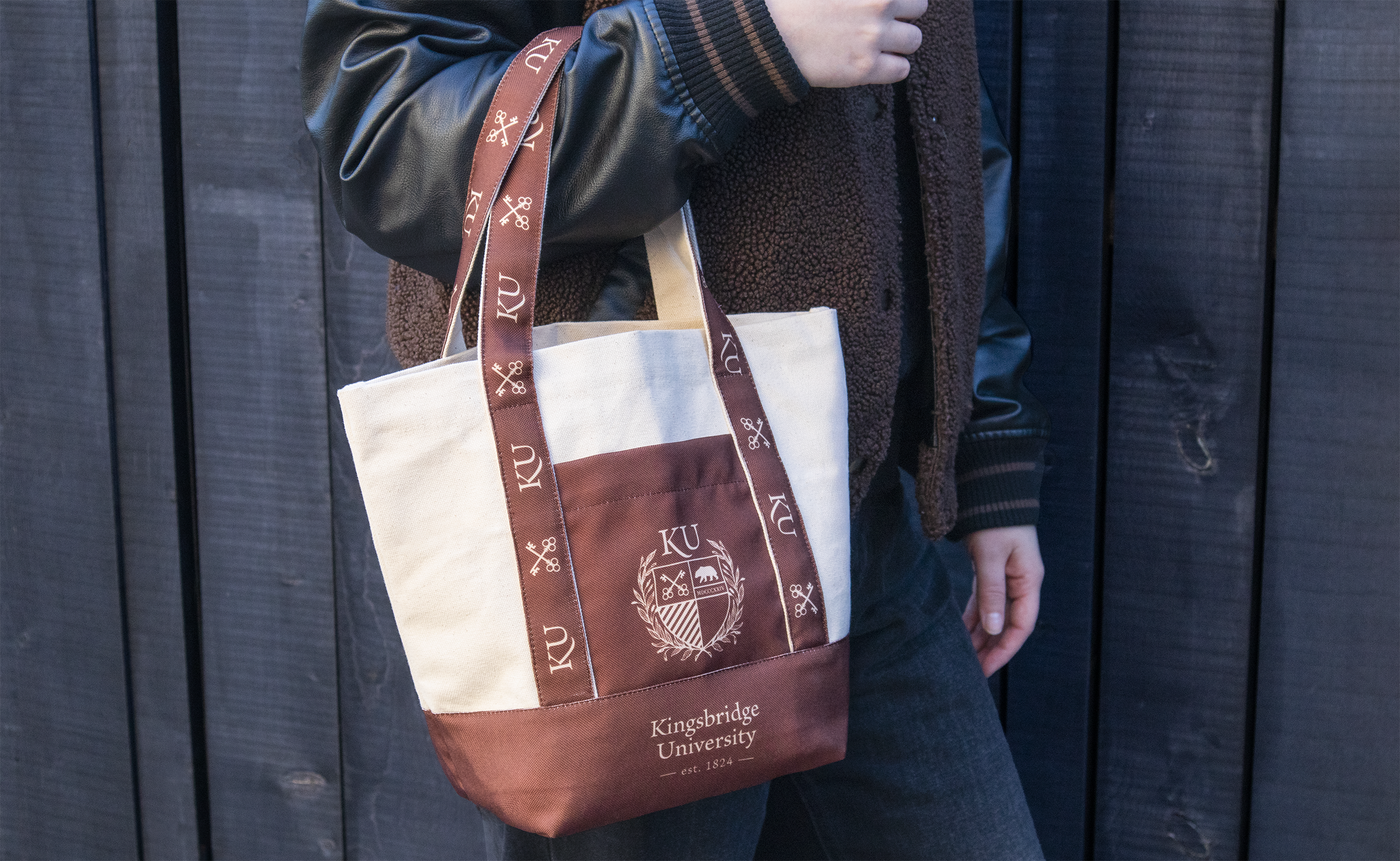 Heavyweight Canvas Small Tote, custom tote bag with logo imprint 6