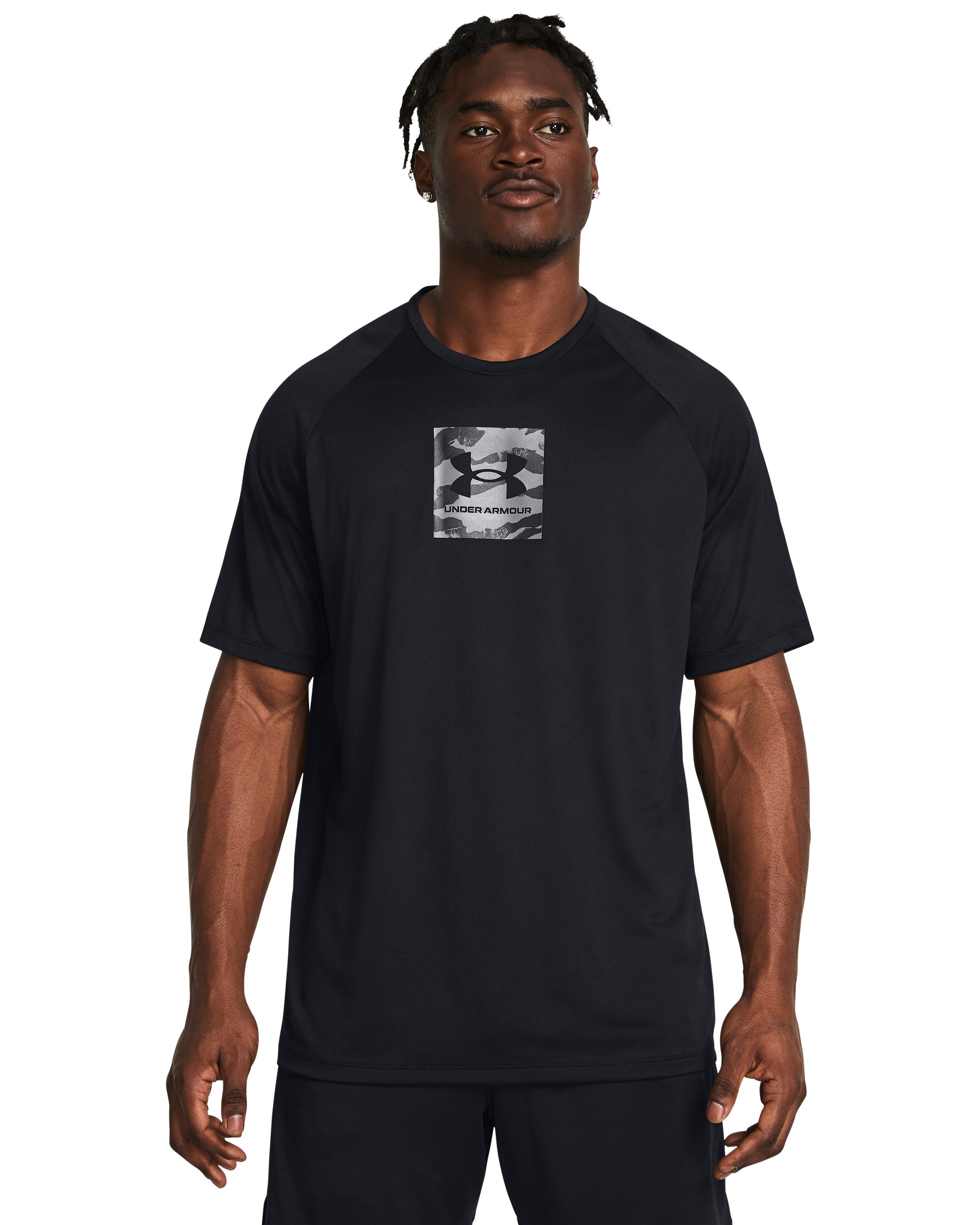 UA Tech Print Men's Short Sleeve 2